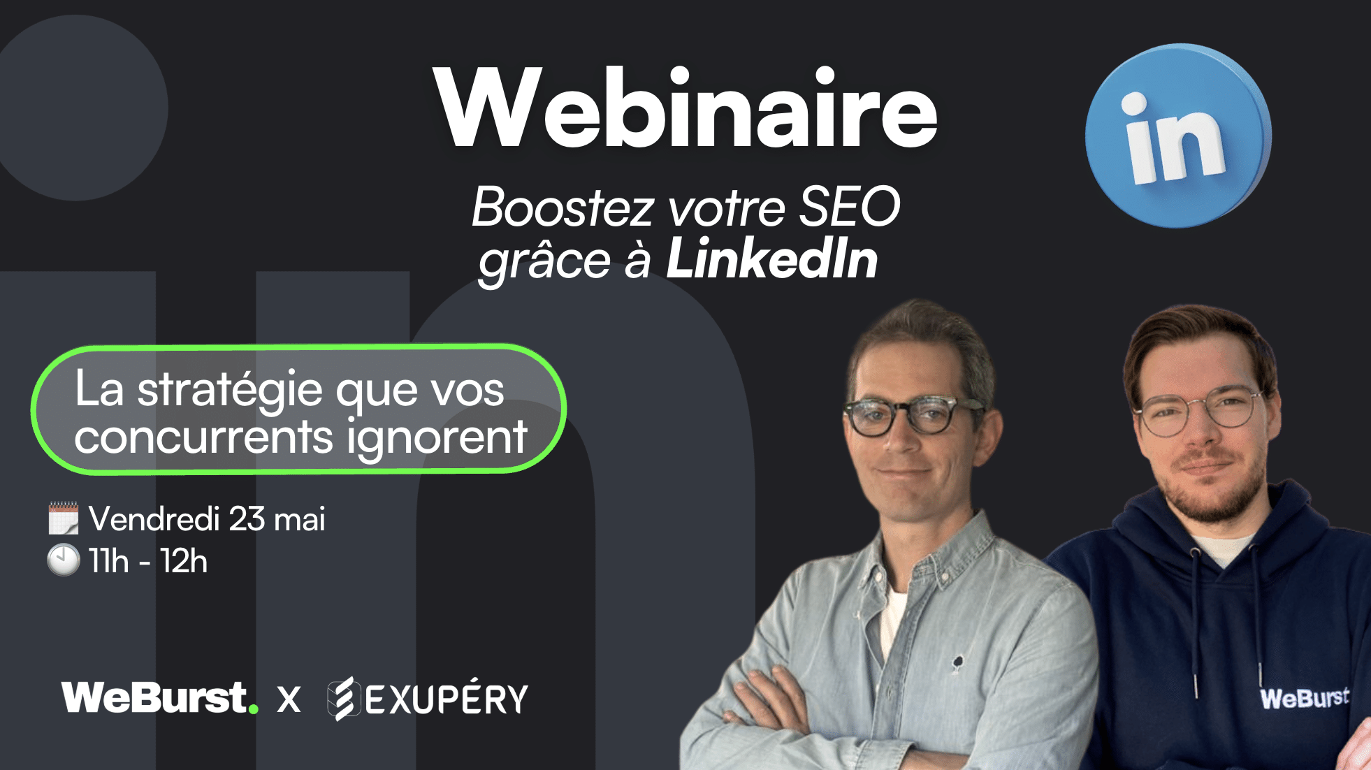 Webinaire linkedin SEO